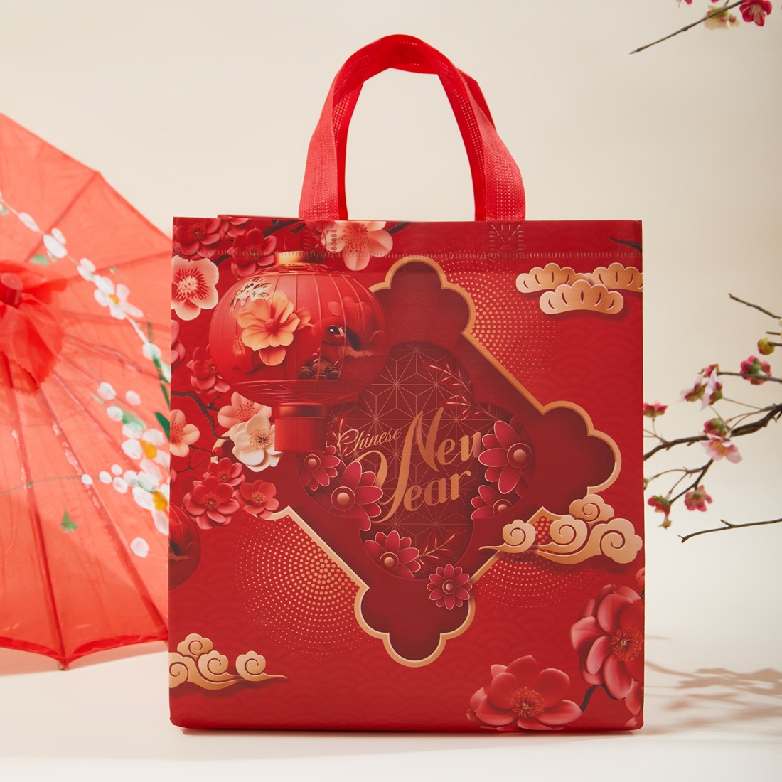 Tas Imlek / Chinese New Year — non-woven laminasi EZCO